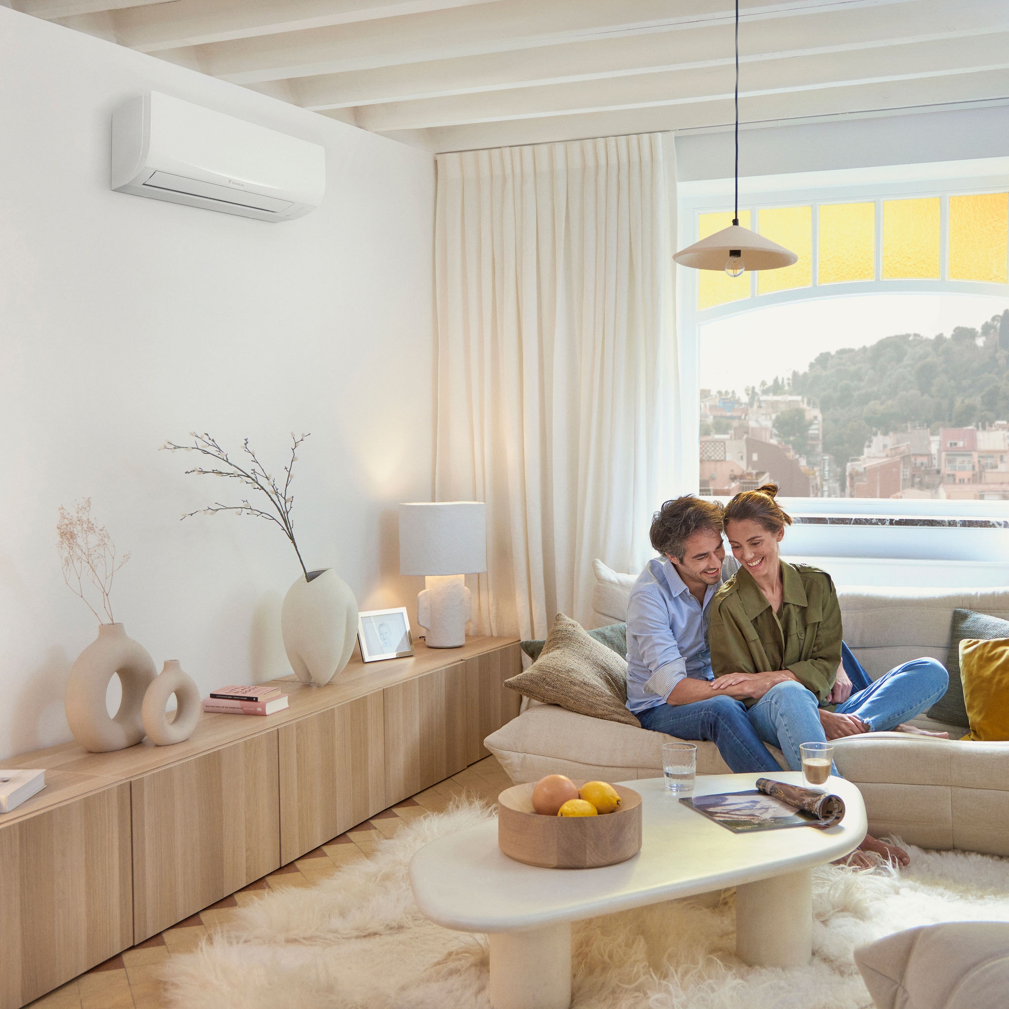 Daikin product Sensira white
