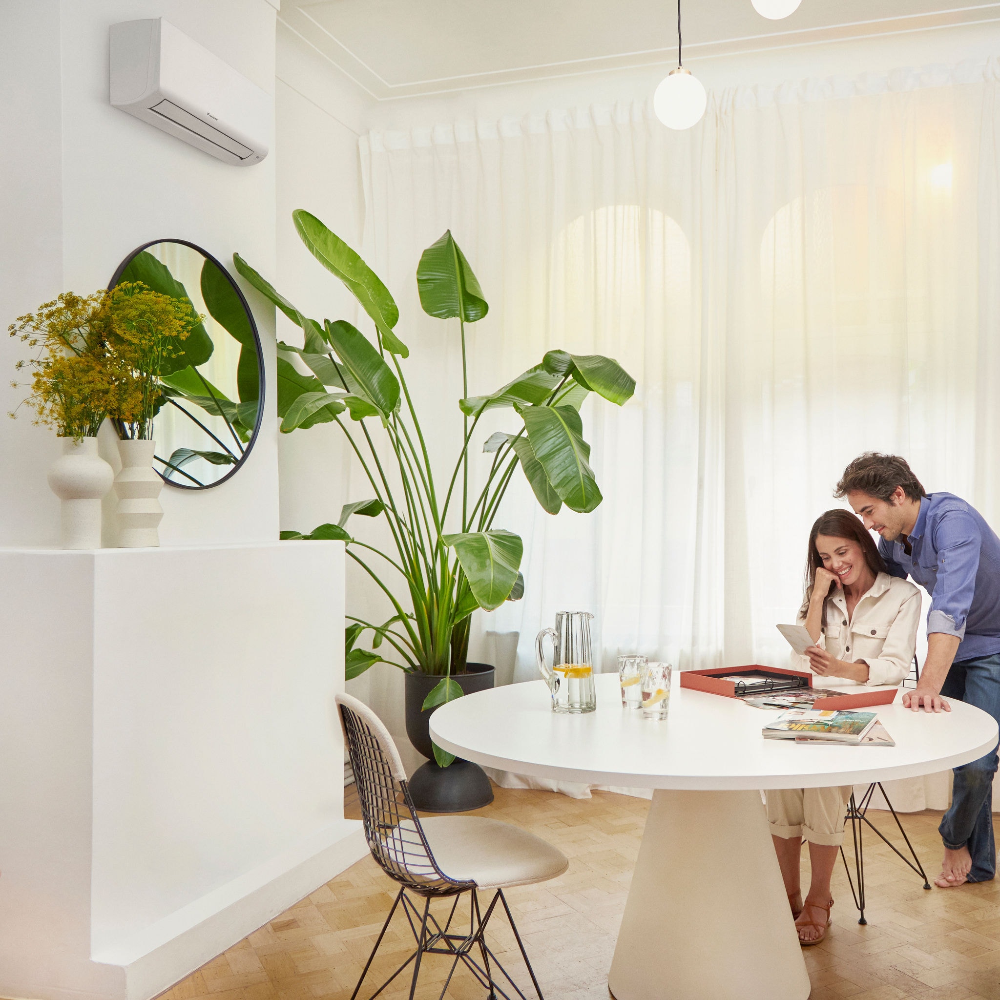 Daikin product Sensira white