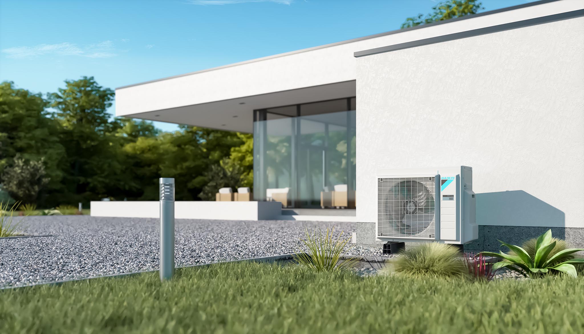 Kültéri Daikin berendezés