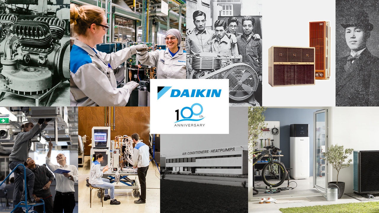 A Daikin 100 éve