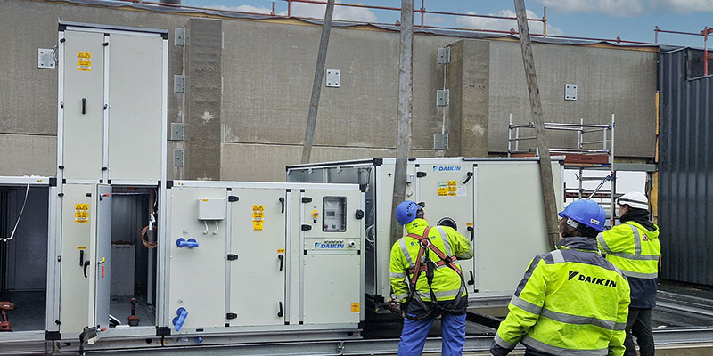 Daikin támogató telepítők