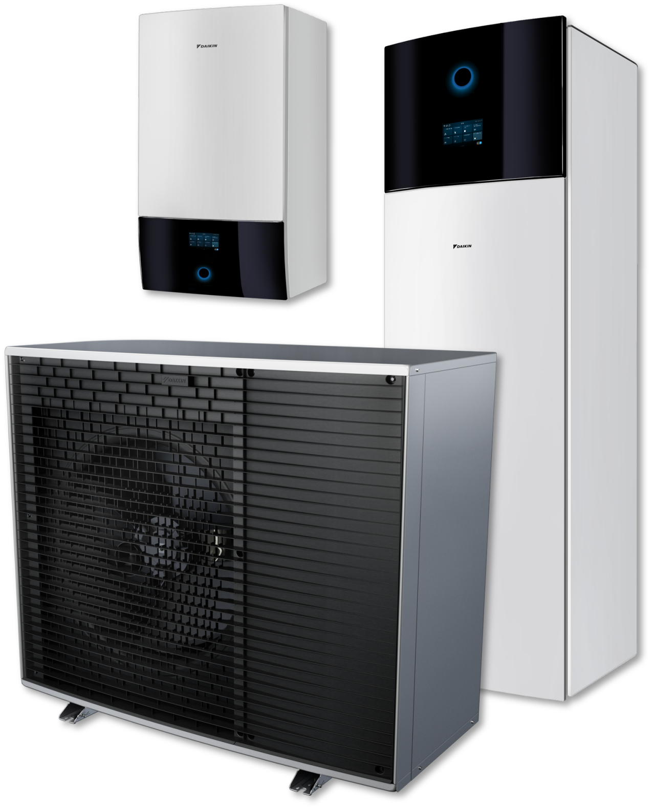 Daikin Altherma 4H egységek csoportja